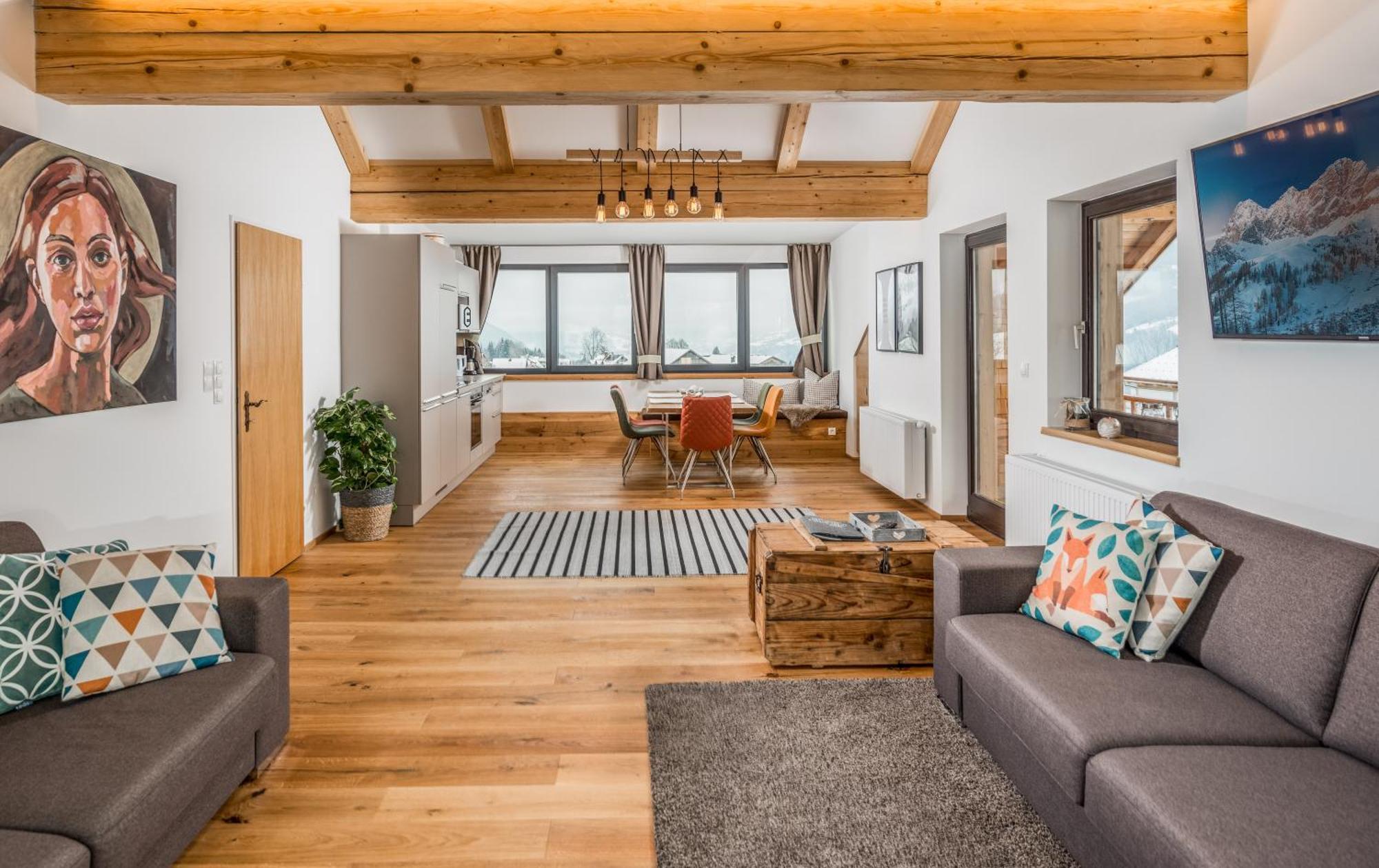 Naturchalet Hoeflehner - Heimgefuehl & Ruhelage An Loipe & Wanderweg Ramsau am Dachstein Esterno foto